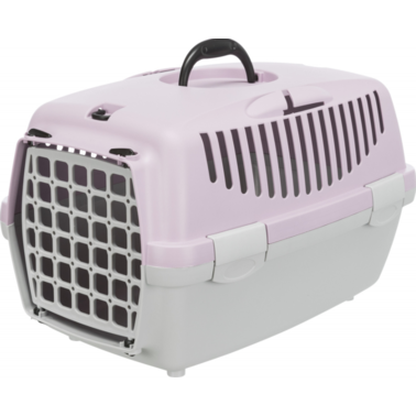 Перенесення для собак і кішок Trixie Capri 2 XS–S 37х34х55 см. світло-сіра/лілова 1000112 фото