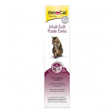 Паста для кішок Gimborn GimCat Malt-Soft Extra для виведення шерсті 100 g. 1002022 фото
