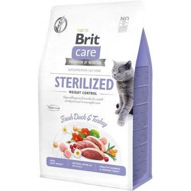 Сухий корм Brit Care Cat GF Sterilized Weight Control для стерилізованих кішок 0.4 кг 2005114 фото