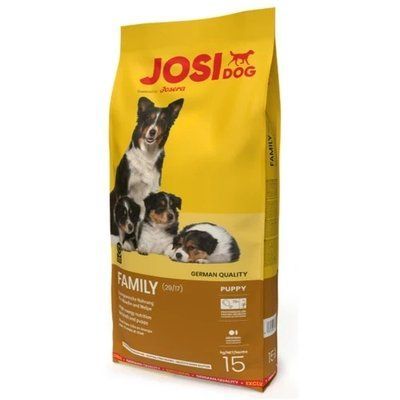 Сухий корм Josera JosiDog Family для годуючих, вагітних собак або щенят до 8-го тижня, 15 кг 2013159 фото