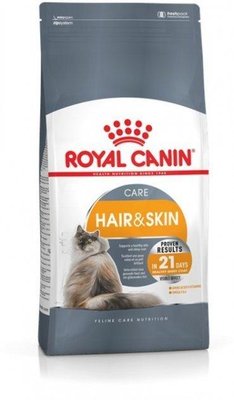 Сухий корм для котів від 1 до 7 років для турботи про шкіру і вовни Royal Canin Hair & Skin Care 400 г 39 фото