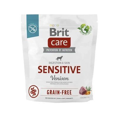 Сухой корм для собак Brit Care Dog Grain-free Sensitive 1 кг - оленина 2016698 фото