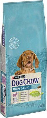 Сухой корм для щенков Dog Chow Puppy Lamb со вкусом ягненка 14 кг. 2004292 фото