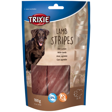 Ласощі для собак Trixie Premio Lamb Stripes з ягням 100 г 2001347 фото