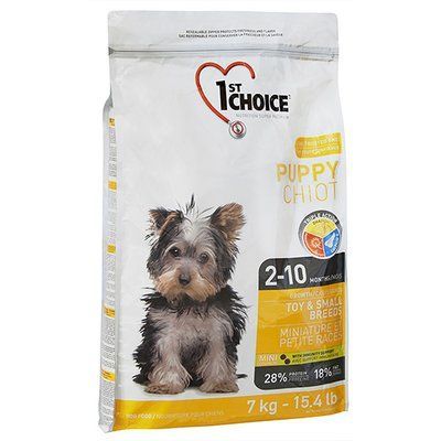 Сухий корм для цуценят 1st Choice Puppy Toy&Small Chicken міні та малих порід, з куркою, 7 кг. 2009019 фото