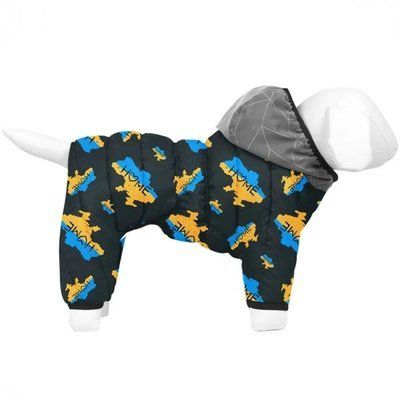 Комбінезон для собак WAUDOG Clothes малюнок "Дім", S35, 52-55 см, З 31-36 см 2012165 фото