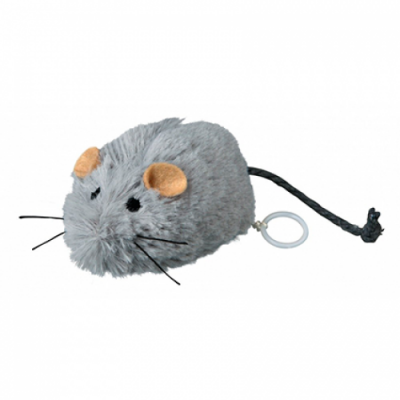 Іграшка для кішок Trixie миша заводна плюшева 8,5 см. 1002716 фото