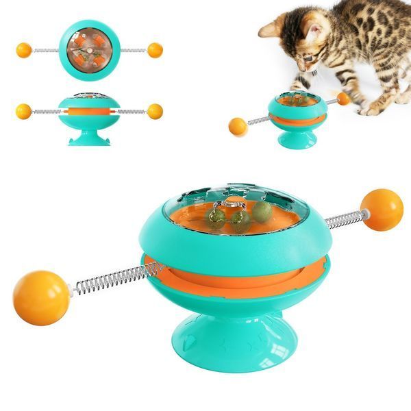 Іграшка для котів Bronzedog Petfun Інтерактивна на присоску з м'ятою 2006466 фото
