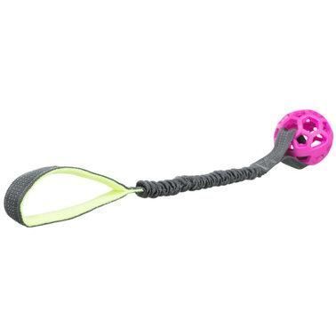 Игрушка для тренировки собак Trixie Bungee Tugger с мячом 7x48 см 2007625 фото