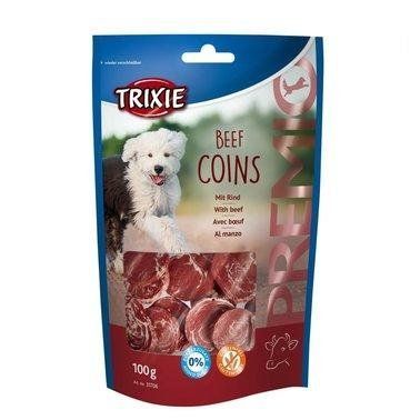 Ласощі для собак Trixie Premio Beef Coins з яловичиною 100 г. 1008620 фото