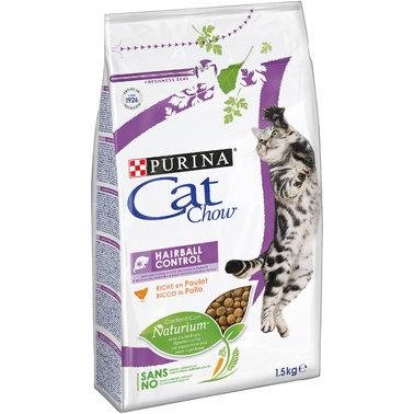 Сухий корм для кішок Purina Cat Chow Hairball з куркою 1.5 кг 1002372 фото