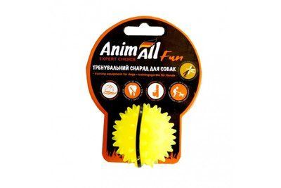 Іграшка для собак AnimAll м'яч каштан 7 см. 2003814 фото