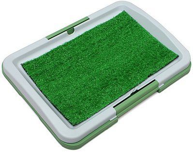Туалет для собак Perfect Pets Puppy Potty Pad 46.5x33.5x5 см Зелений з сірим 2004436 фото