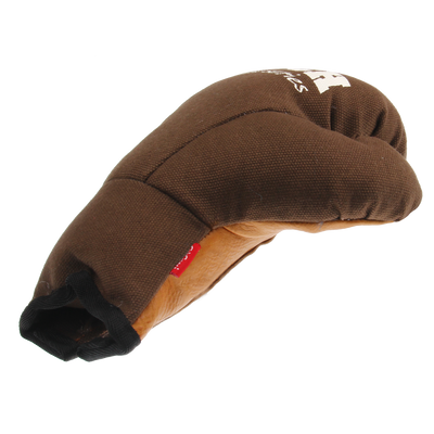 Игрушка для собак Bronzedog Gigwi Боксерская Перчатка cредняя с пищалкой 23 см 2006473 фото