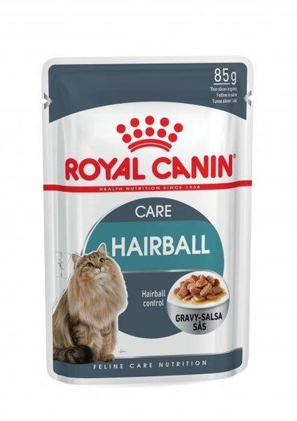 Влажный корм Royal Canin Hairball Care для котов для выведения волосяных комков 85g 1005834 фото