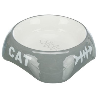 Миска для кішок Trixie "CAT" кераміка 0.2л/13см 1001604 фото
