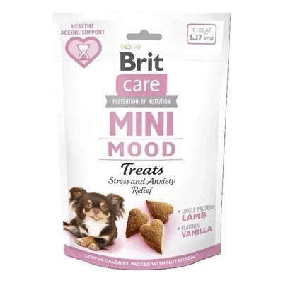 Brit Care Mini Mood Treats ласощі для собак 50 г - ягня та ваніль 2018160 фото