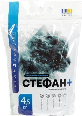 Наполнитель для кошачьего туалета Стефан+ бентонитовый стандарт 4.5 кг 2022397 фото