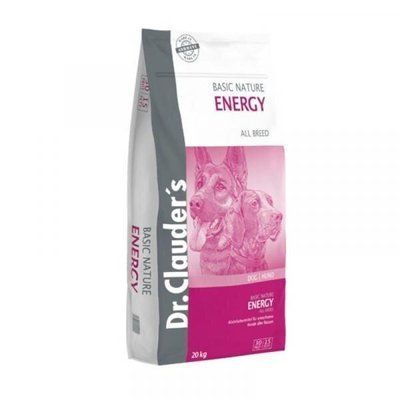 Сухой корм для взрослых собак Dr.Clauder's Basic Nature Energy 20 кг. 2005270 фото