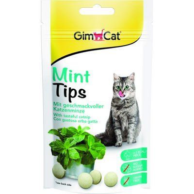 Ласощі вітамізовані для кішок GimCat Cat-Mintips з котячою м`ятою 40г 2008266 фото