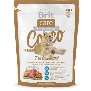 Сухой корм для кошек с чувствительным пищеварением Brit Care Cocco I am Gourmand 0.4 кг 2001736 фото