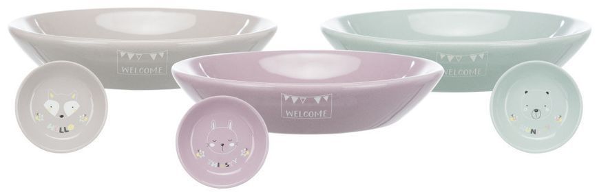 Миска керамічна для собак Trixie "Junior" 0.3 л / 12 см рожева 2005878 фото