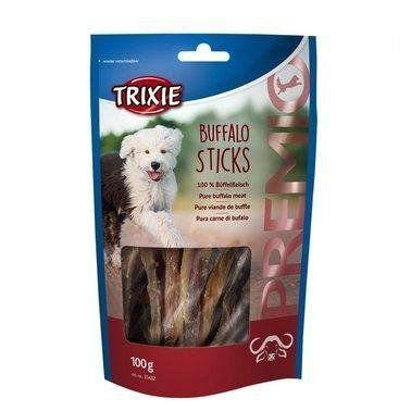 Лакомство для собак Trixie Premio Buffalo Sticks палочки с мясом буйвола 100 г 1008617 фото