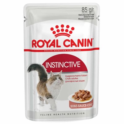 Вологий корм для котів Royal Canin Instinctive Gravy 85 г (домашня птиця) 47 фото