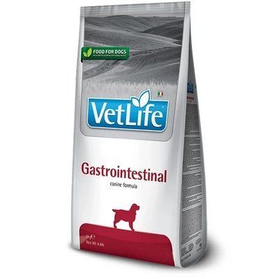 Сухий корм Farmina Vet Life Gastrointestinal для собак, при захворюванні ШКТ, 2 кг 2017296 фото