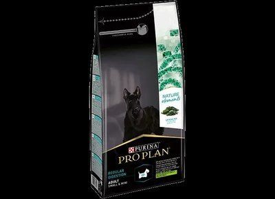 Сухий корм ProPlan Nature Elements для собак малих порід з чутливим травленням, з ягням та спіруліною, 700г 2008022 фото