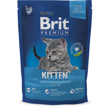 Сухой корм для котят с курицей Brit Premium Adult Kitten 1.5 кг 2006667 фото