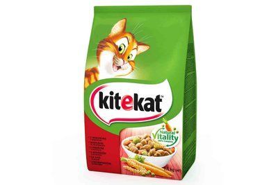 Сухой корм для кошек Kitekat говядина с овощами, 1.8 кг. 2002215 фото