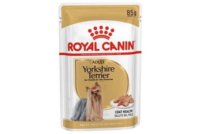 Влажный корм для собак Royal Canin Yorkshire Terrier Adult для йоркширского терьера, 85 г. 1006598 фото