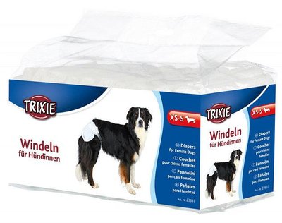 Памперси для собак Trixie S-M 28-40 см. 2004102 фото