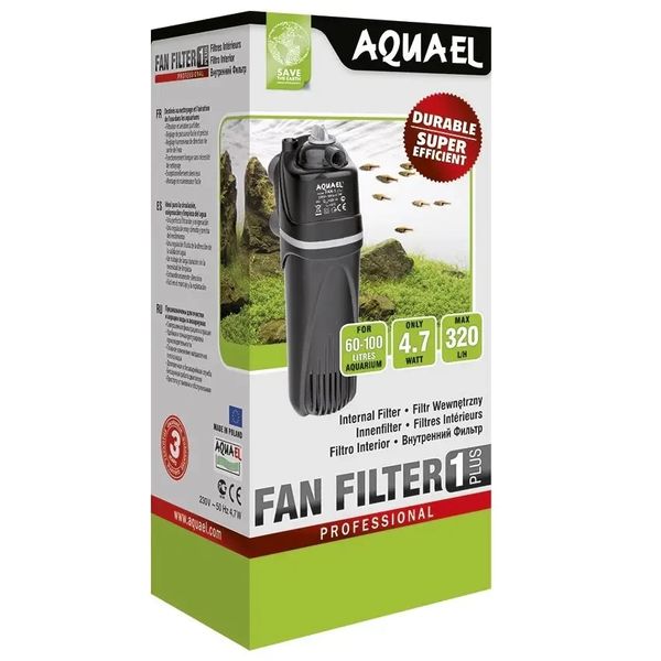 Внутренний фильтр Aquael «FAN-1 Plus» для аквариума 60-100 л 8168 фото