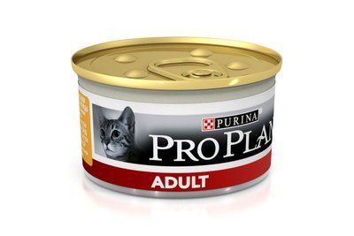 Вологий корм для котів Purina Pro Plan Adult з куркою, 85 г. 2001165 фото