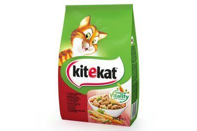 Сухой корм Kitekat для кошек, говядина с овощами, 300 г 2001578 фото