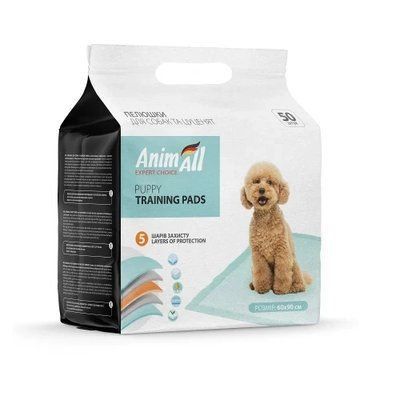 Пеленки AnimAll Puppy Training Pads для собак и щенков, 60&times;90 см. - 1шт. 2014122 фото