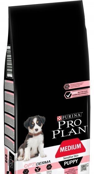 Сухой корм Purina Pro Plan Dog Medium Puppy с лососем и рисом 12 кг 2005538 фото