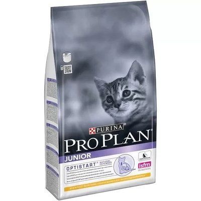 Сухий корм для кошенят Purina Pro Plan Junior курка 400 г. 1001871 фото