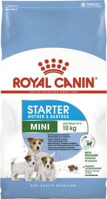 Сухий корм для цуценят до 2 міс, вагітних і годуючих сук Royal Canin Mini Starter 3 кг. 1006405 фото