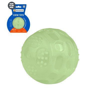 Игрушка для собак Bronzedog GLOW Светонакопительная Мячик 7,5 см 2005135 фото