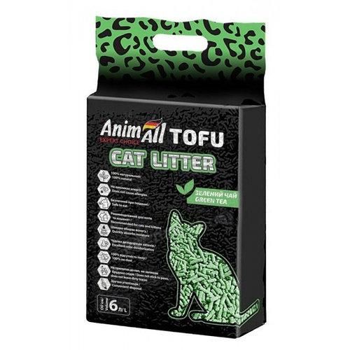 Наповнювач для котячого туалету AnimAll TOFU зелений чай 2,6 кг / 6 л. 2001775 фото