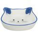 Миска Trixie у формі котячої голови для кішок, кераміка, 0,25 л/12 см 1006404 фото 4