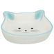 Миска Trixie у формі котячої голови для кішок, кераміка, 0,25 л/12 см 1006404 фото 1