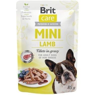 Вологий корм Brit Care Mini pouch філе в соусі ягня 85g 2014245 фото