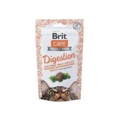 Функциональное лакомство для кошек Brit Care Cat Snack Digestion с тунцем, 50 г. 2016454 фото