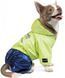 Дощовик для собак Pet Fashion PULSE XХS Синій з зеленим 2006517 фото 2