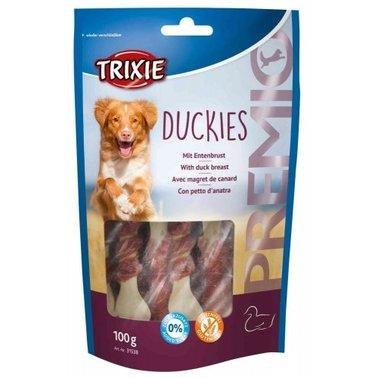 Ласощі для собак Trixie Premio Duckies кістка з кальцієм 100 г 1002148 фото