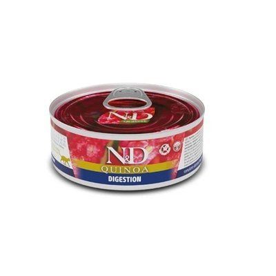 Вологий корм Farmina Digestion, Lamb&Fennel Adult для котів, дієтичне харчування при порушенні травлення, ягня та кіноа, 80 г 2016609 фото